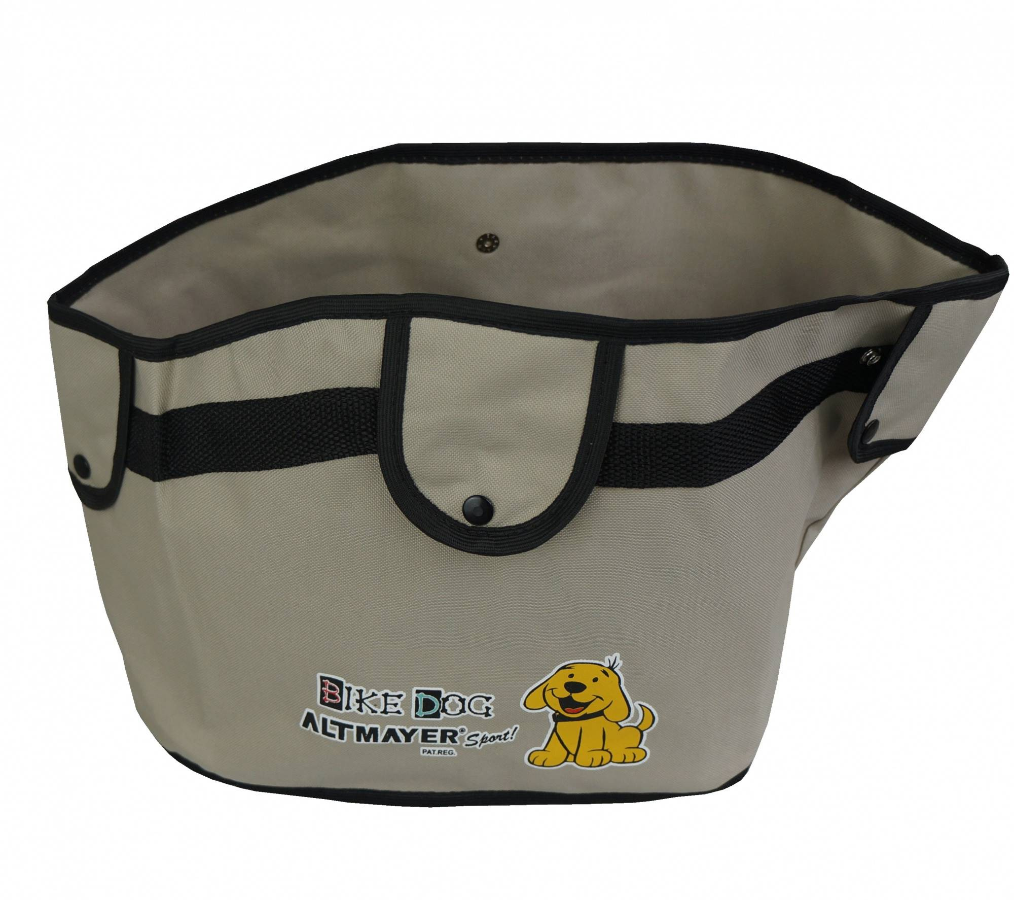 Tecido Bike Dog Full - Bege