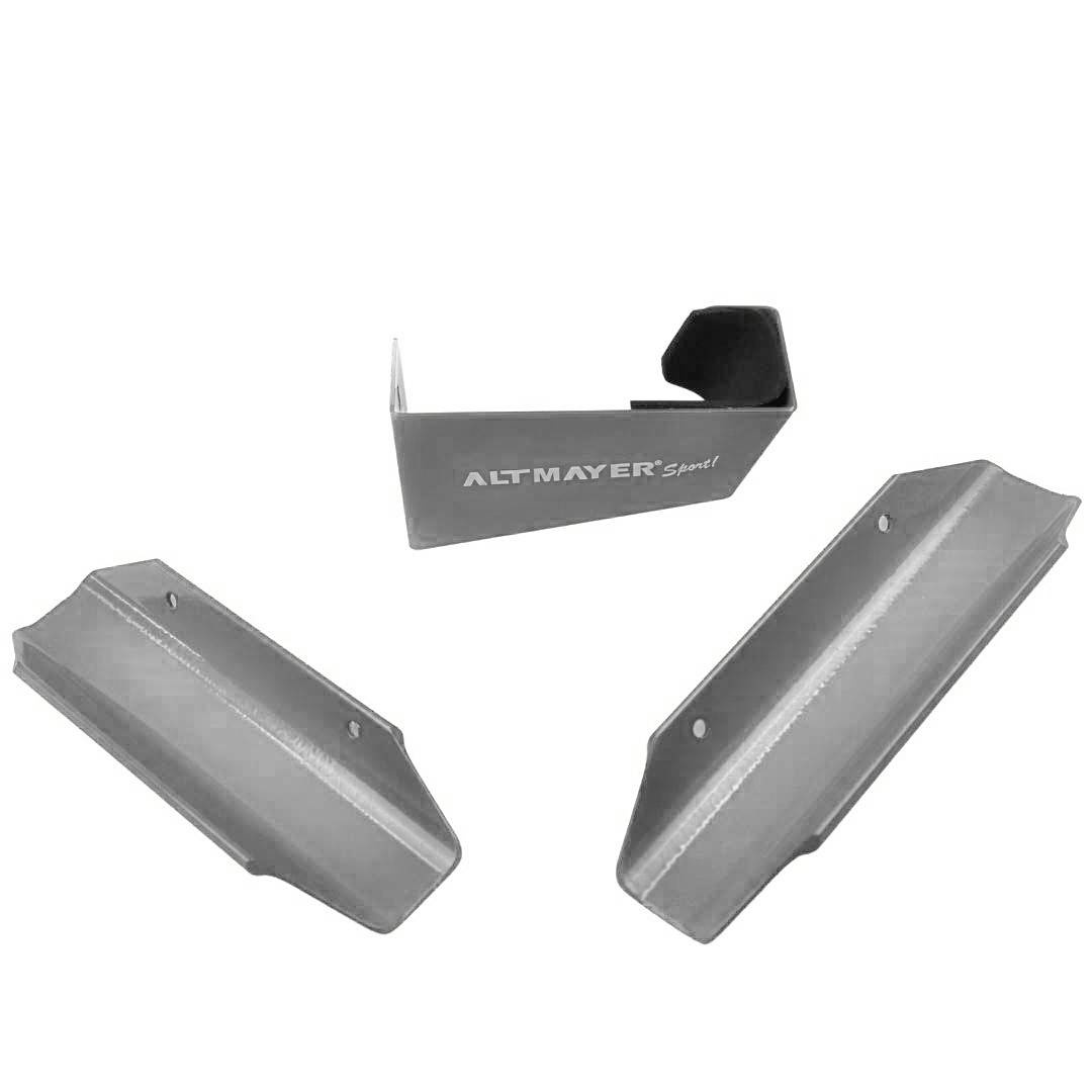 Suporte De Parede Estilo Vitrine Alumínio