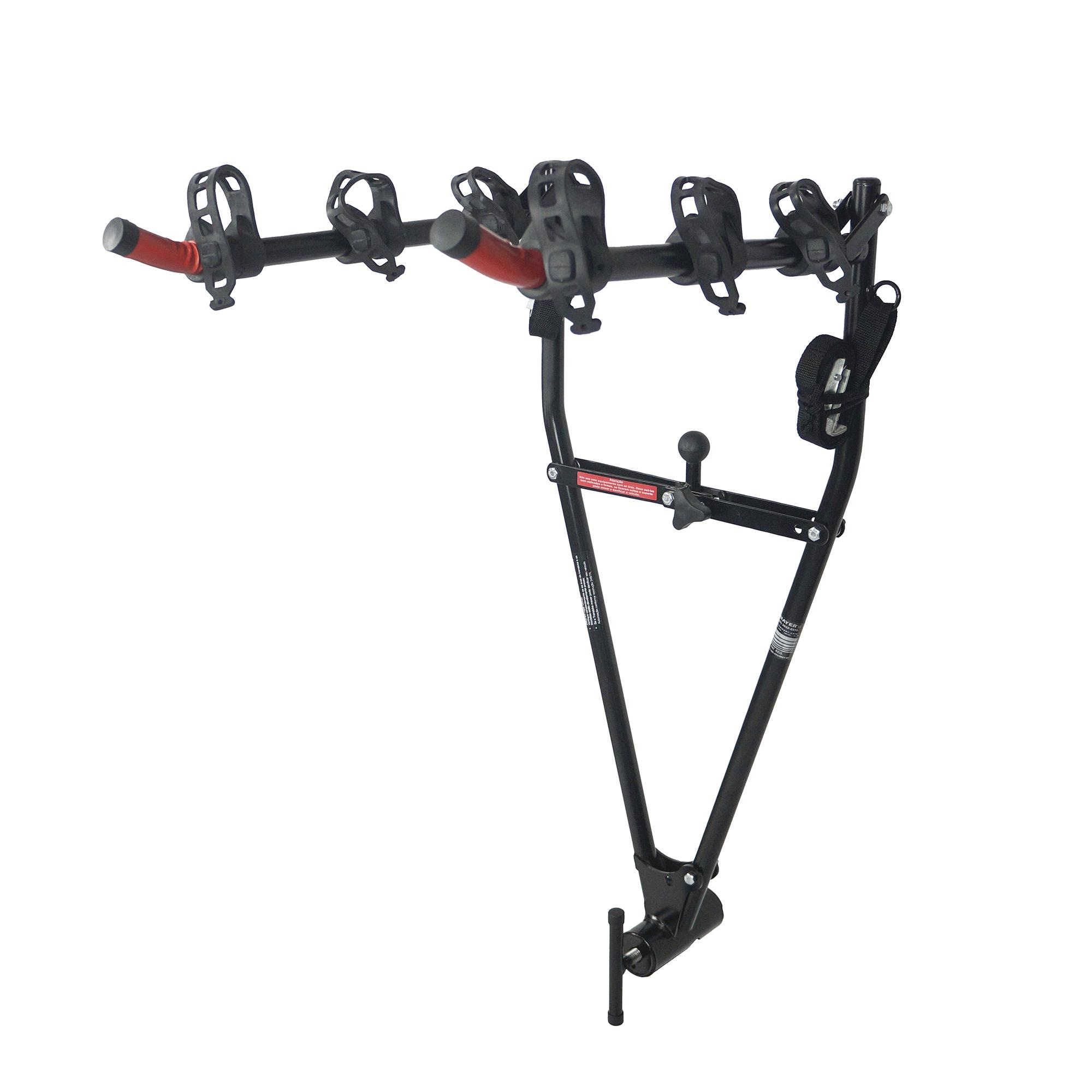 Transbike "v" De Rosca Para Bola De Reboque P/3 Bicicletas