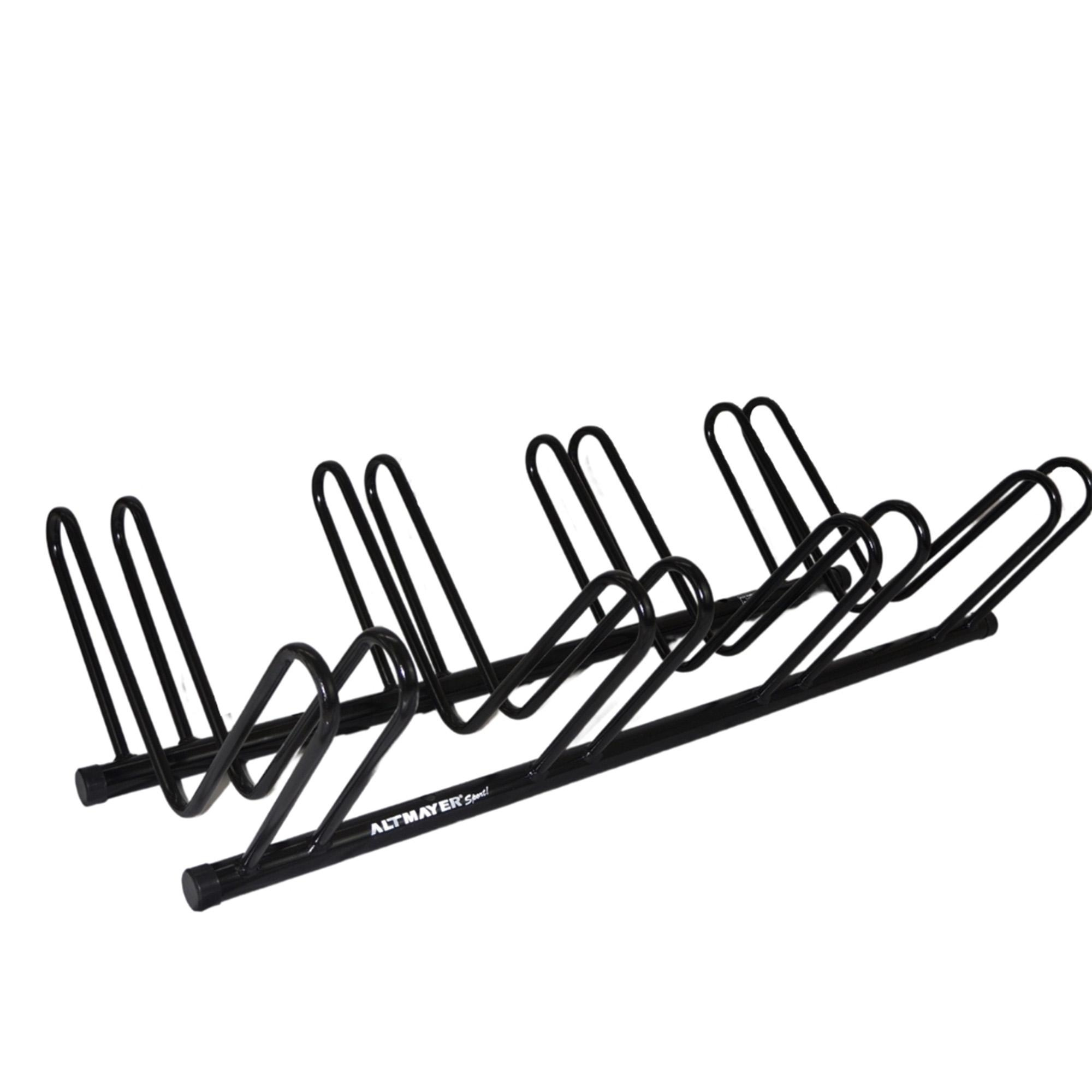 Bicicletario De Chao De 4 Vagas Galvanizado