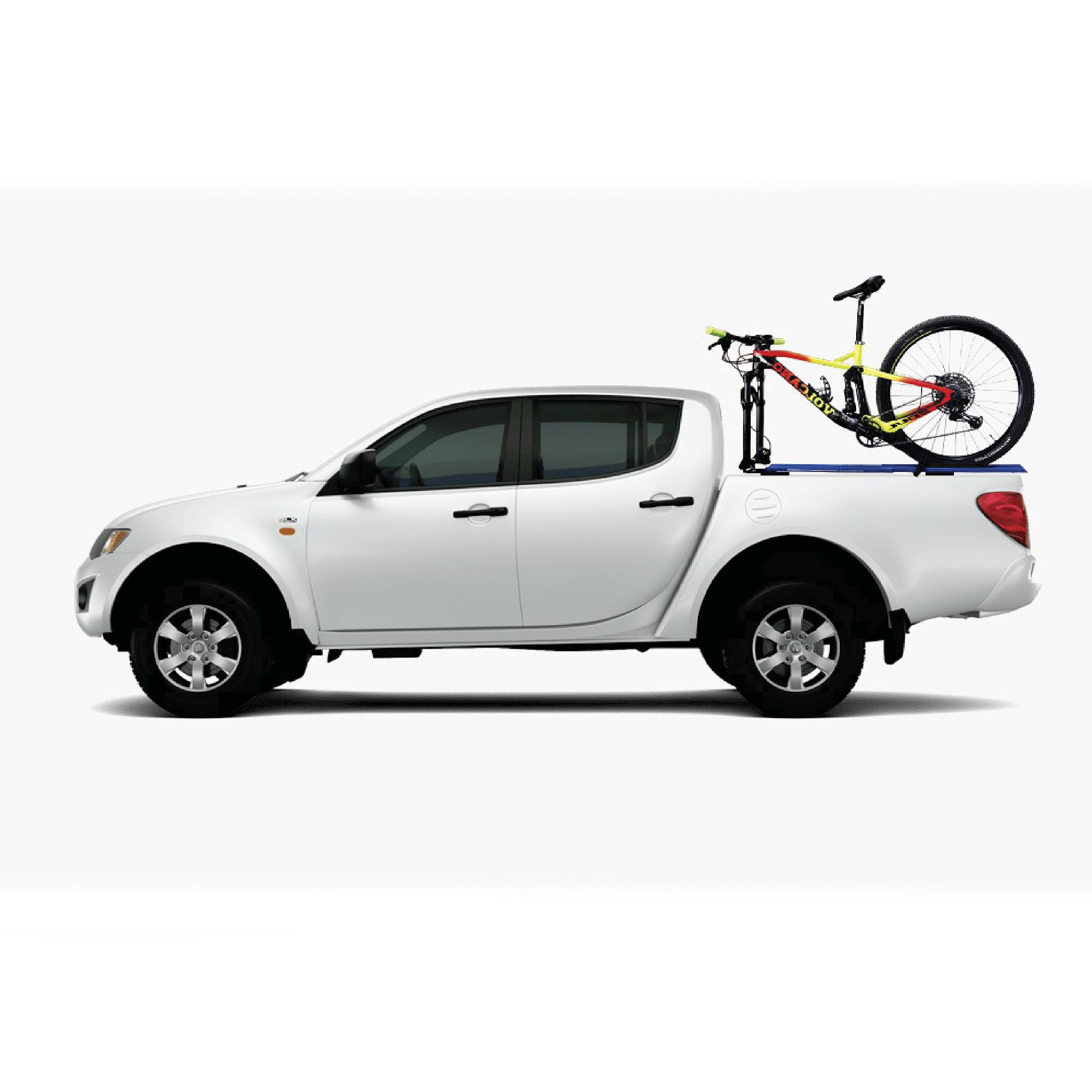 Transbike Canaleta Evo Para Eixo 15x100 Para Racks De Carroceria E Teto - Preto