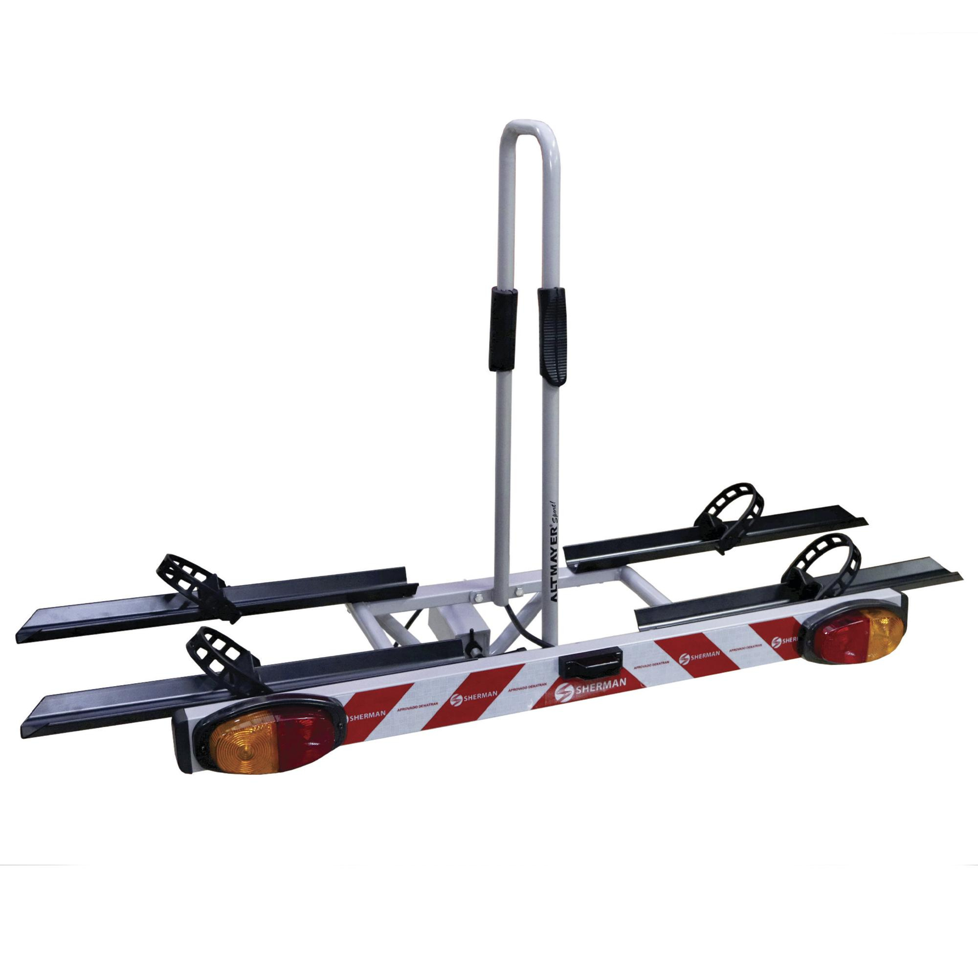 Transbike Para Bola De Engate Com Canaleta E Sinalizador P/2 Bicicleta