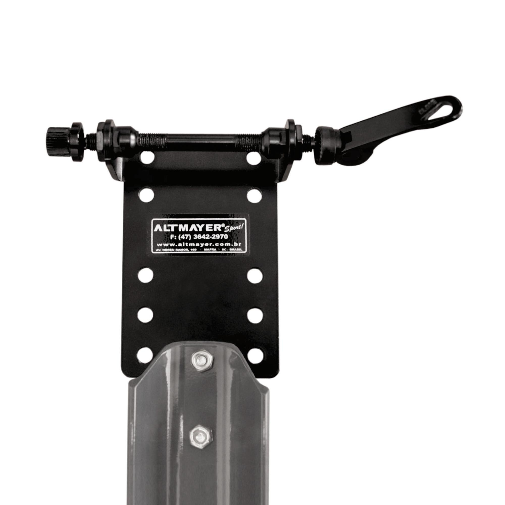 Transbike Canaleta Evo Para Eixo 9mm Ou 3/8 Para Racks De Carroceria E Teto - Alumínio