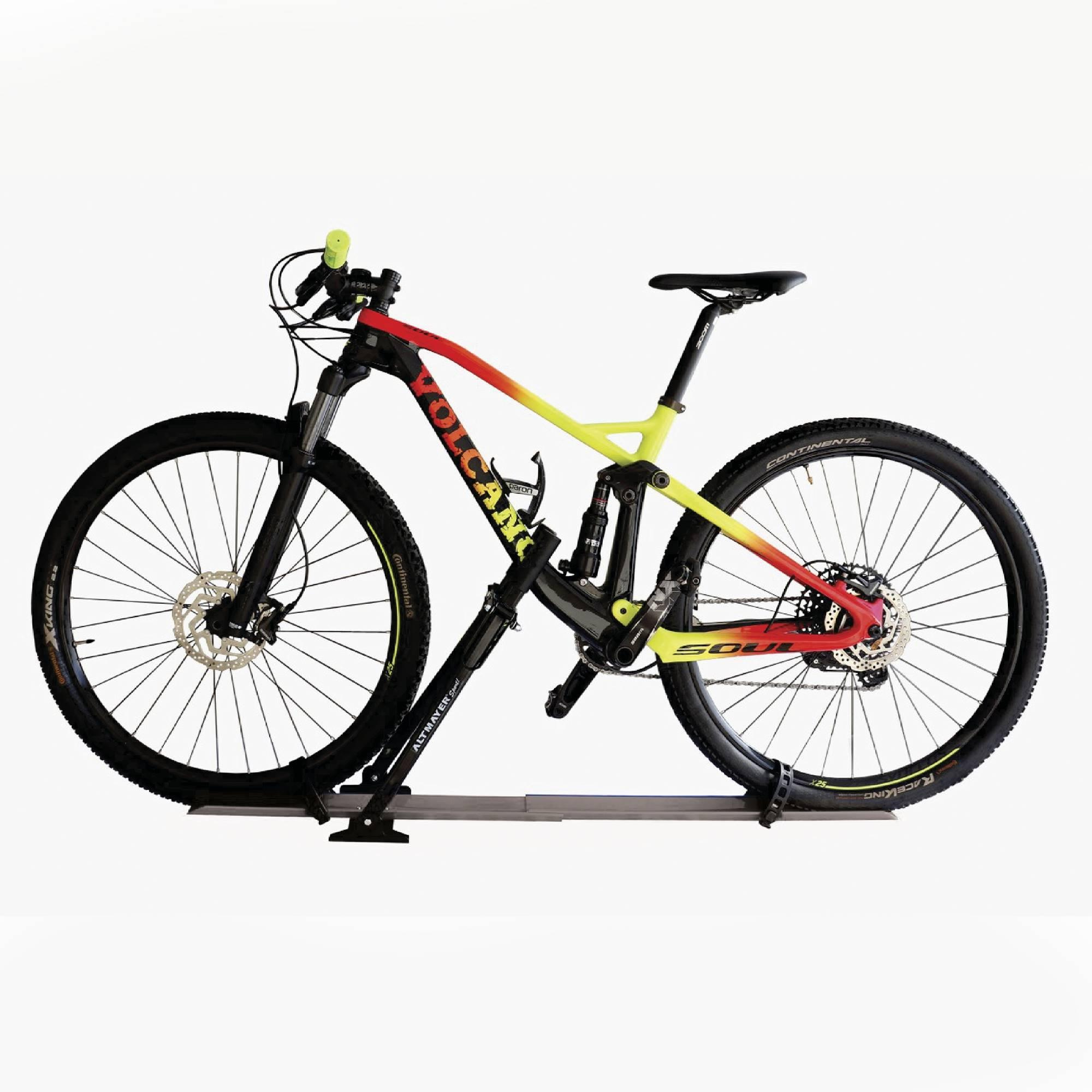 Transbike Canaleta Strongline Transporte De Bicicleta - Preto