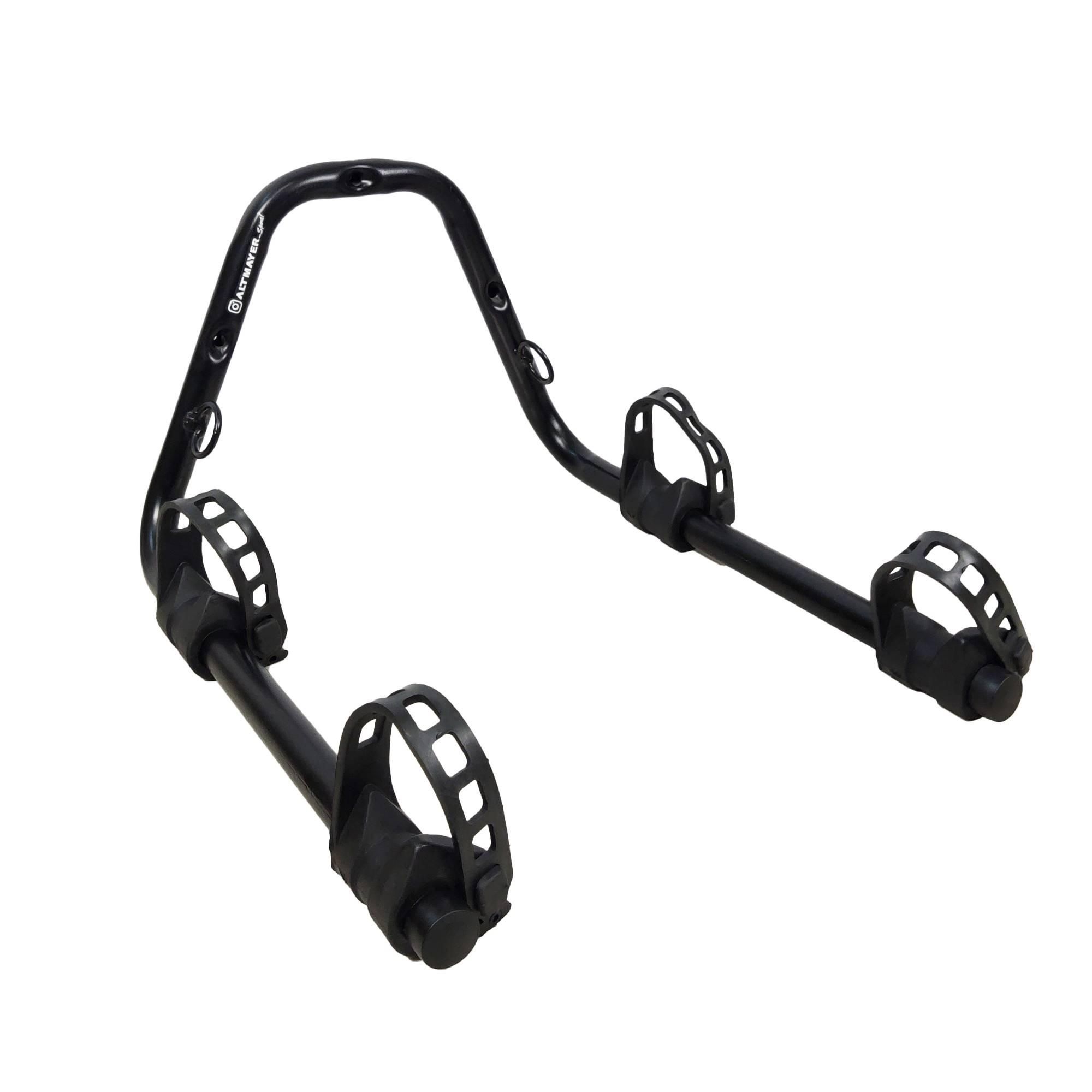 Suporte De Bicicleta Horizontal Duplo Para Fixar Na Parede