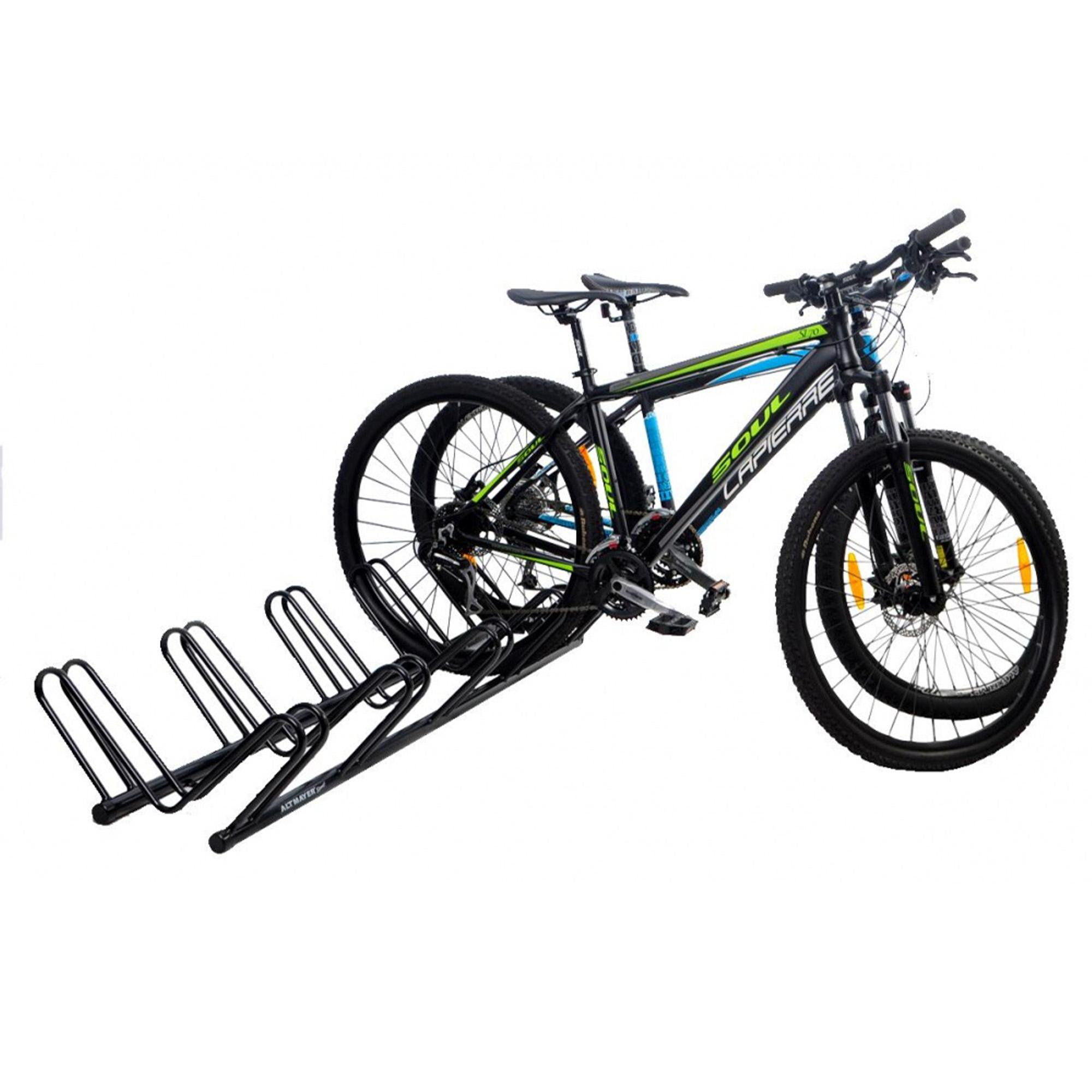 Bicicletario De Chao 5 Vagas Galvanizado