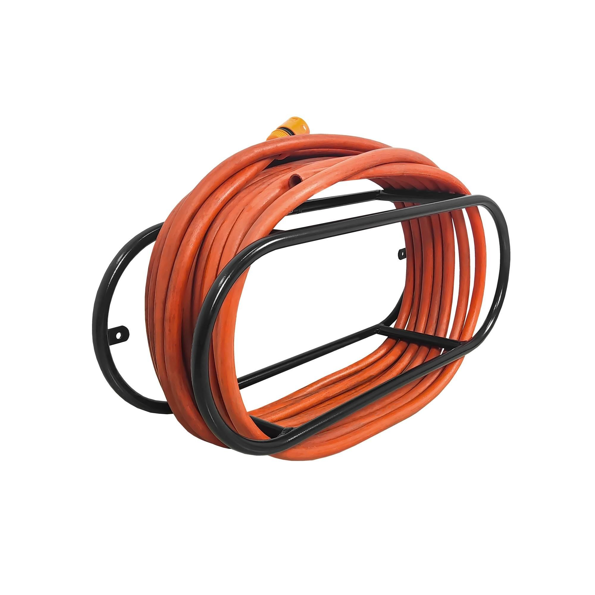 Suporte Para Enrolar Mangueira Fixo Premium