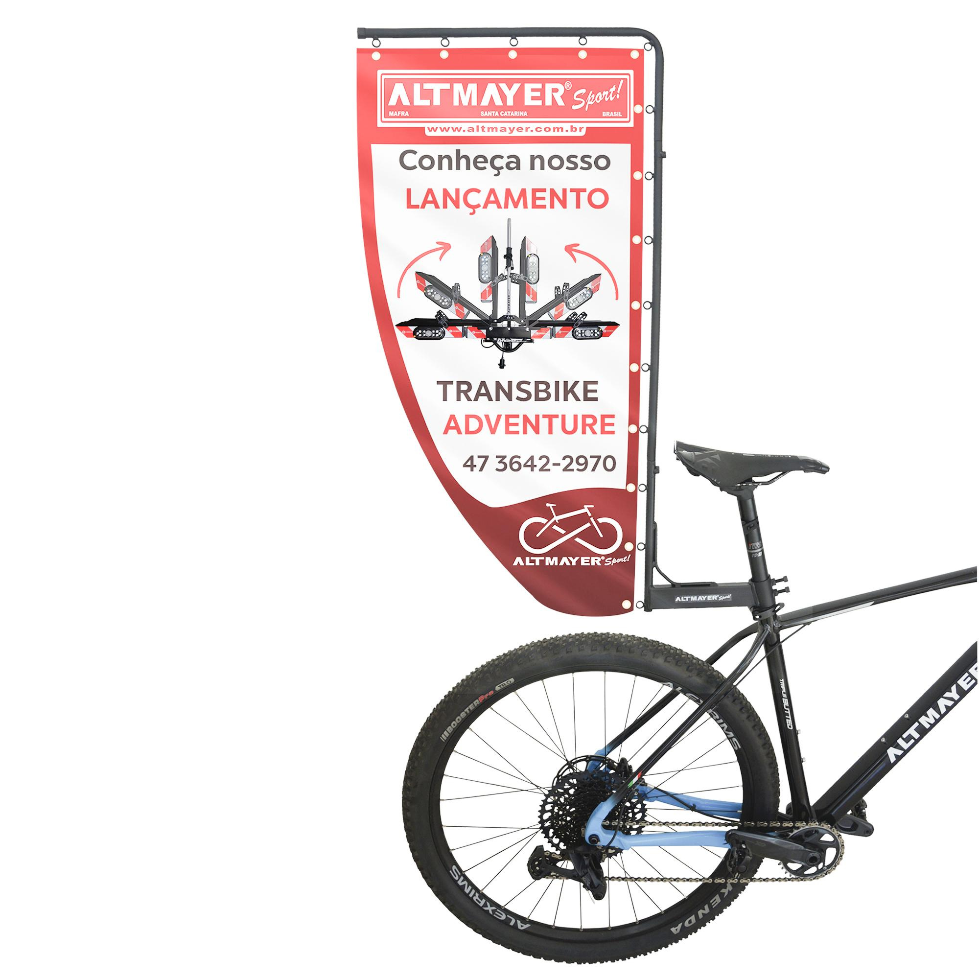 Suporte De Banner Para Bicicleta
