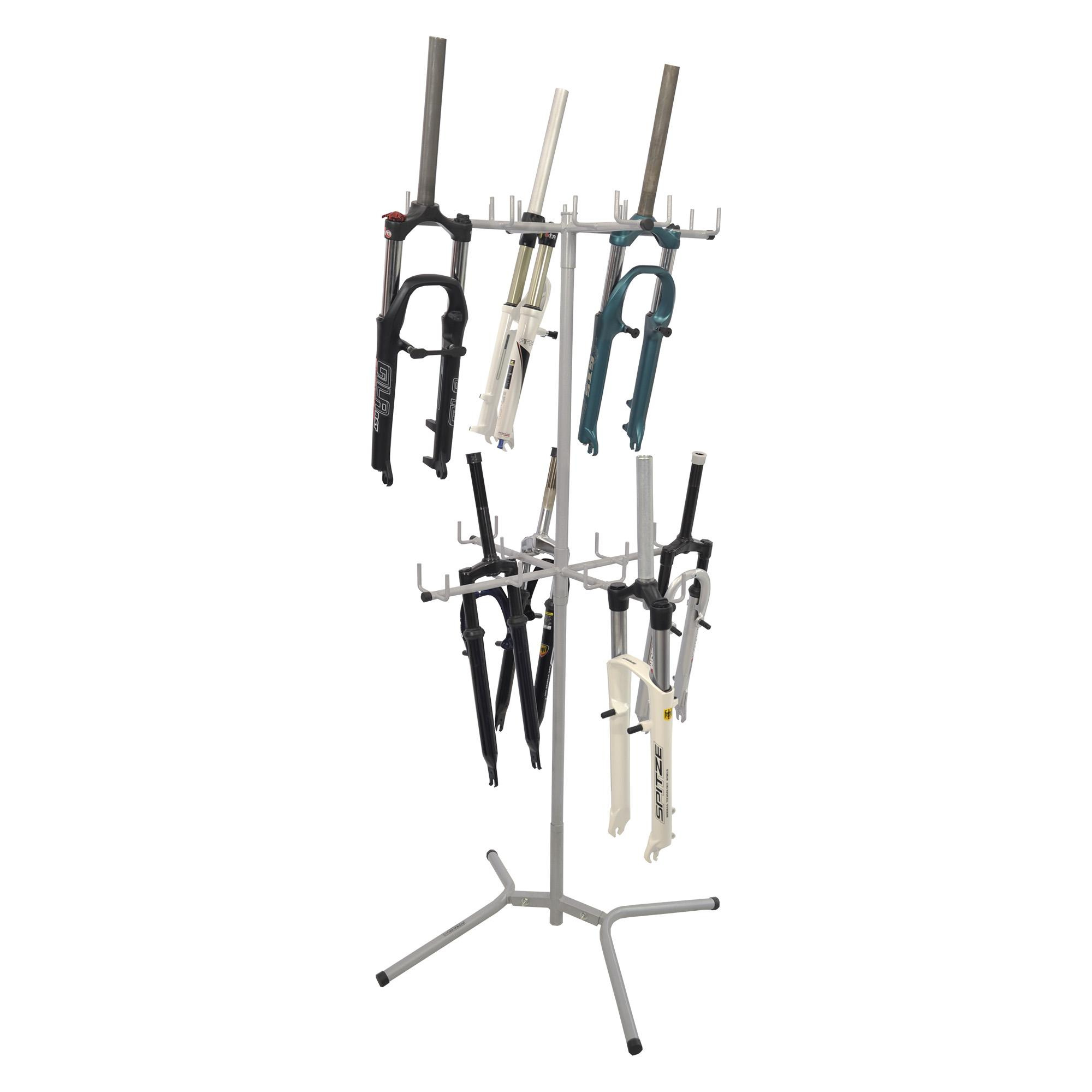 Expositor De Garfos De Bicicleta Portátil Giratório