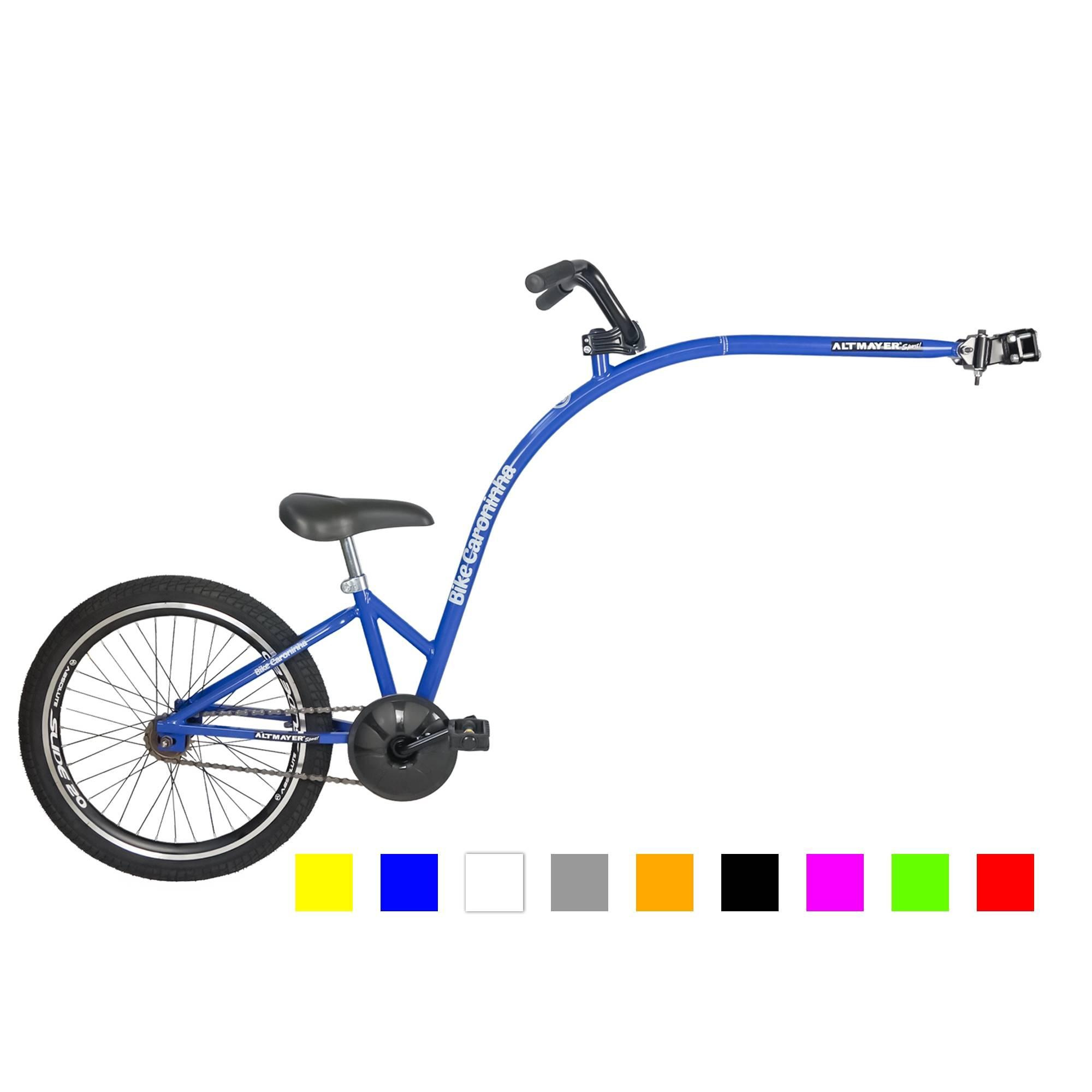 Bike Caroninha Azul Reboque Infantil