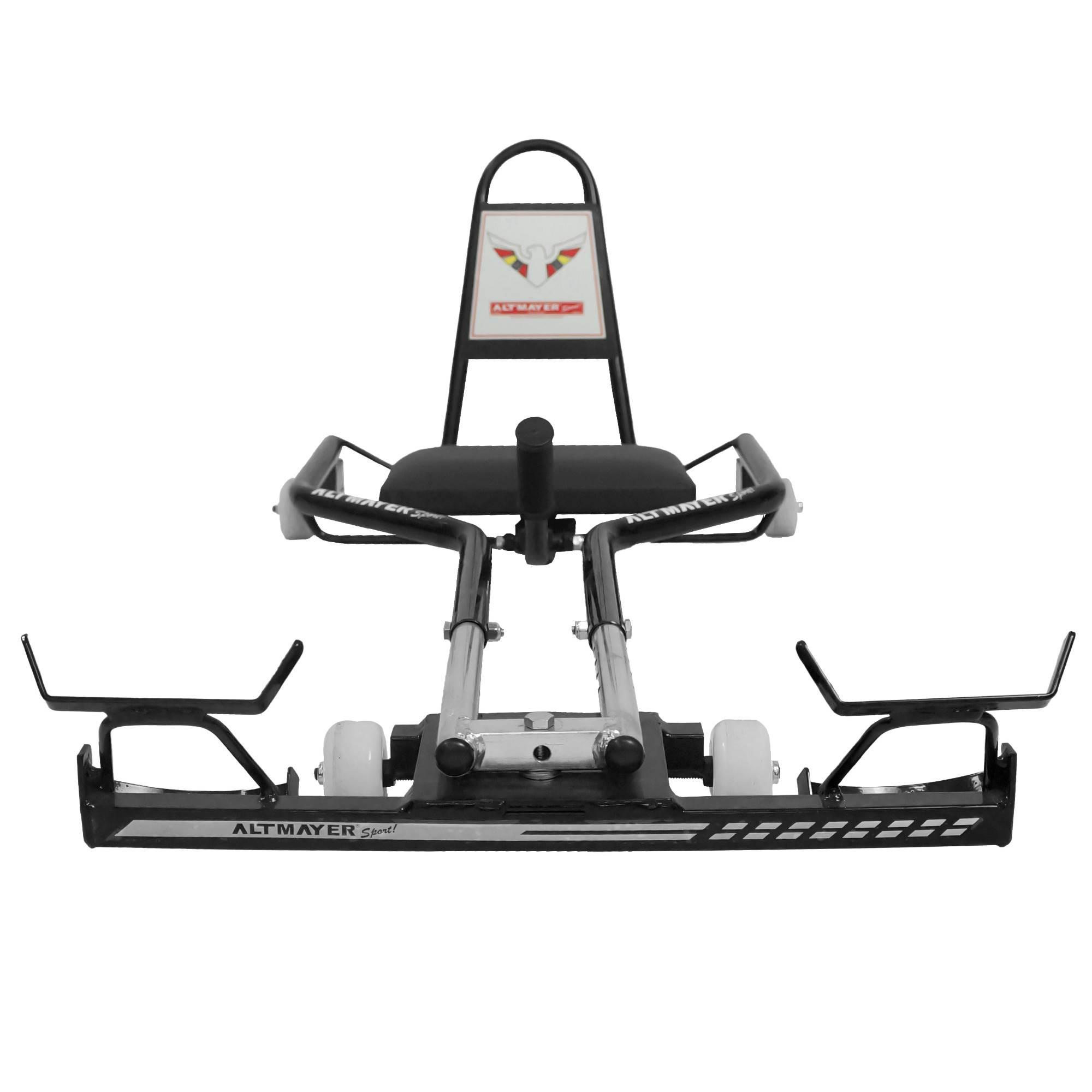 Carrinho De Rolimã Skate Car Preto