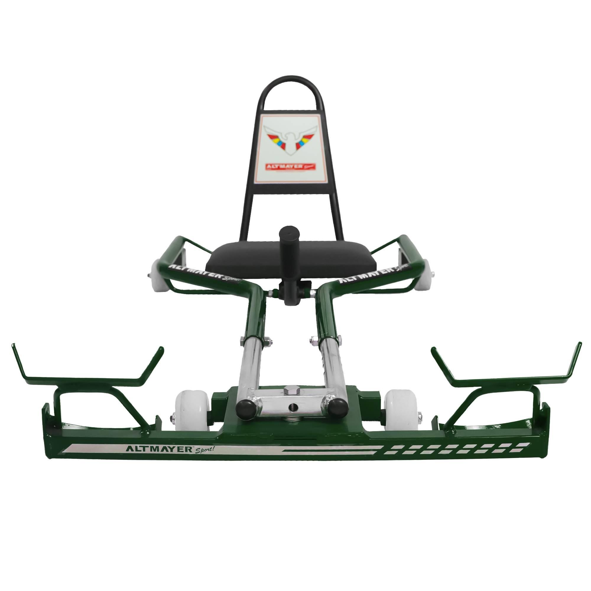Carrinho De Rolimã Skate Car Verde